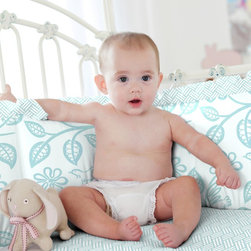 Lovey Dovey Crib Bumber - Baby Bedding