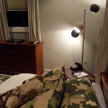 A boy's bedroom evolved.