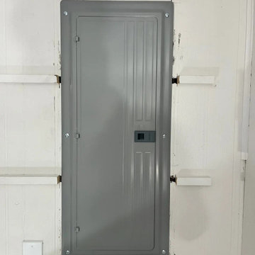 A clean, finished panel replacement