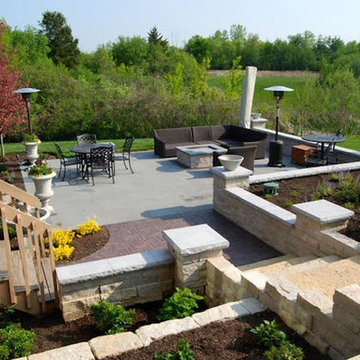 Bluestone Outdoor Living Space