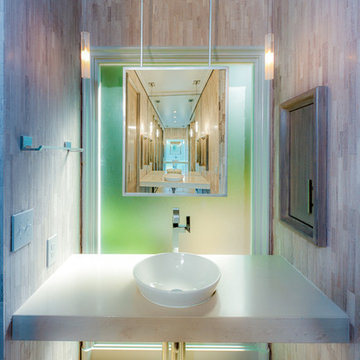 Contemporary Powder Room