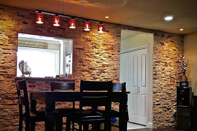 Example of a trendy kitchen design in Dallas