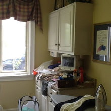 Laundry Room, Before And After