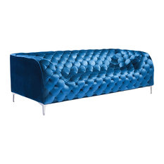 Blue Velvet Sofas | Houzz