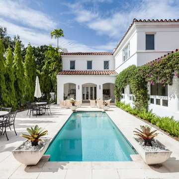 Historic Deco Mediterranean Coral Gables Renovation