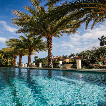 Straight Line Lap Pool in Fort Lauderdale