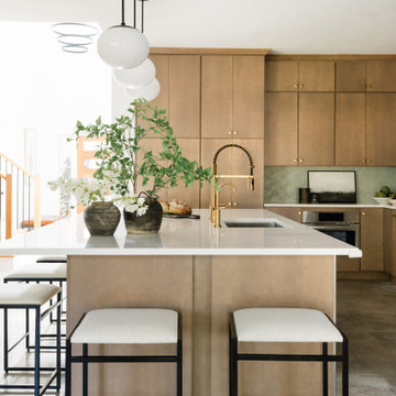Midcentury Modern Kitchen Remodel | Open & Stylish