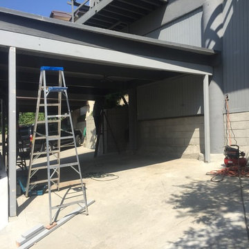 Carport to Garage Conversion - Silver Lake, Los Angeles