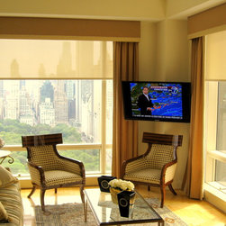 1 central park west - Window Treatments
