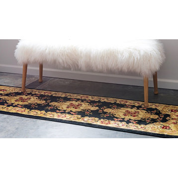 Traditional Royale 10' Square Onyx Area Rug
