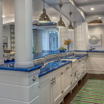 Coastal with French Chateau Characteristics