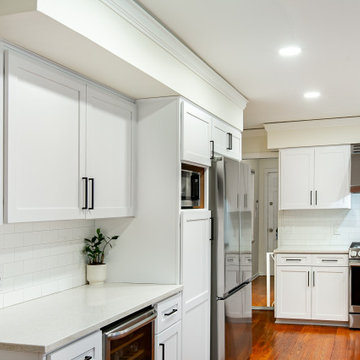 Upper Arlington Ohio Kitchen Cabinet Refacing Remodel
