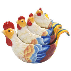 Measuring Spoon- Colorful Roosters