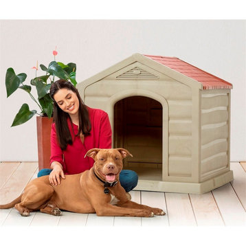 Rimax Dog House for Large Breeds in Taupe