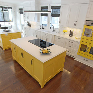 New Construction White Kosher Kitchen ~ Pepper Pike, OH