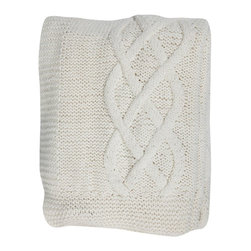 Lene Bjerre Mie Throw Off White - Throws