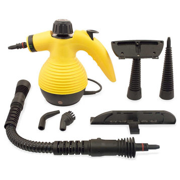 Multi Purpose Handheld Steam Cleaner 1050W Portable Steamer With Attachments
