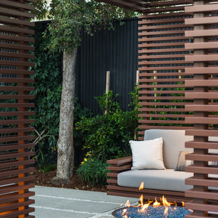 Tellis & Firepit Area - Southwest View