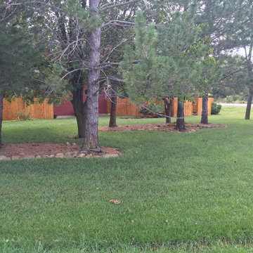 Custome cedar fence