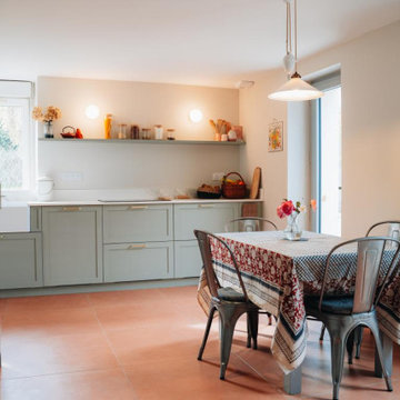 Rénovation, surélévation et extension d'une maison de 1900