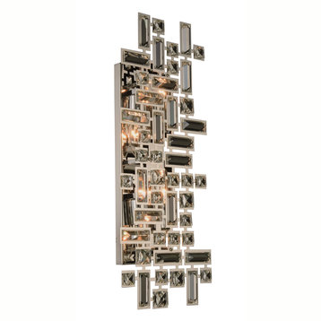 Elegant Lighting Value Picasso 4-Light Chrome Wall Sconce