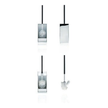 Designer Toilet Brushes and Holder Set