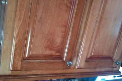 Stained Maple Kitchen Cabinetry