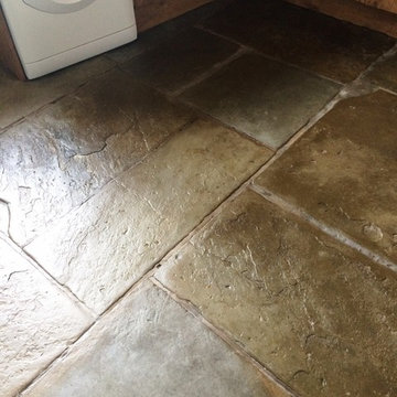 Flagstone floor maintained in Ambleside, Cumbria