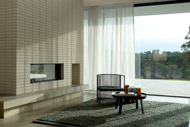 Modern living room in Adelaide.