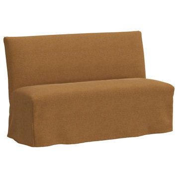 Slipcover Dining Banquette, Zuma Amber
