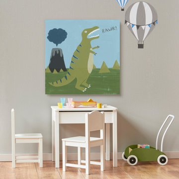 "Mite I" Painting Print on Wrapped Canvas