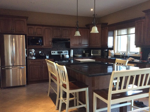 Dark Kitchen Need To Lighten Up Without Painting Out Cabinets