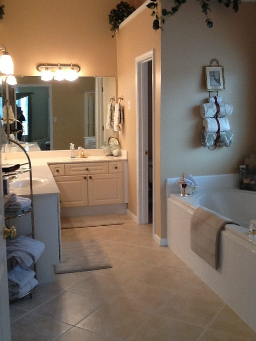 Master Bathroom Renovation--goodbye 90's decor