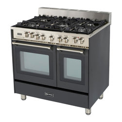 Verona 36" Double Oven Dual Fuel Range - Gas Ranges And Electric Ranges