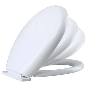Kohler Cachet Quiet-Close With Grip-Tight Elongated Toilet Seat - Toilet  Seats - by BuilderDepot, Inc. | Houzz