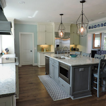 Coastal Contemporary - Transitional Style Kitchen Design