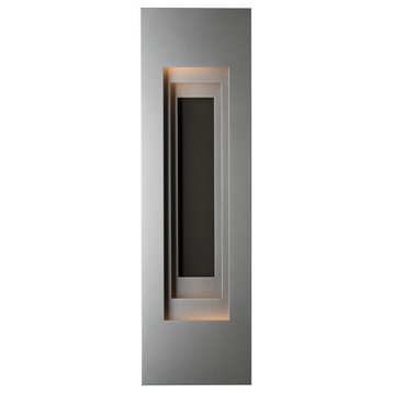 Hubbardton Forge 403052-20-14 Procession Small Outdoor Sconce in Natural Iron