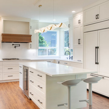 Open & Functional Kitchen with Expansive Island