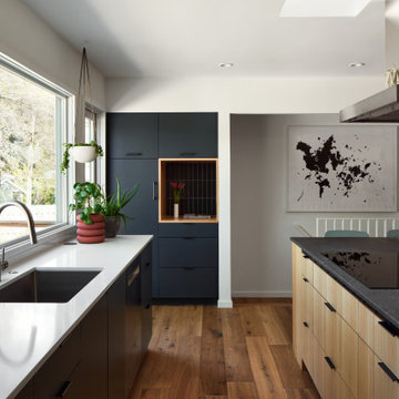 Modern Command Center Kitchen Remodel