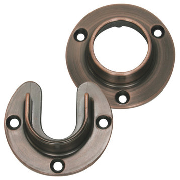 Oil Rubbed Bronze Closet Flange, Orb  1-5/16" Tubing