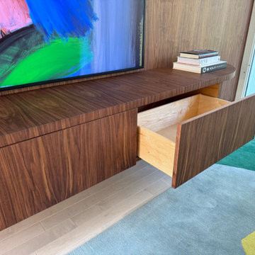 Floating Media Console