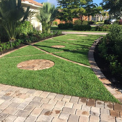 Living Driveways/Walkways - Landscaping Stones And Pavers