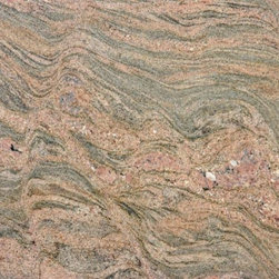 Yellow Juparana Granite Slab - Kitchen Countertops