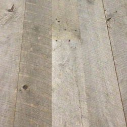 Unfinished Reclaimed Gray Faced - Hardwood Flooring