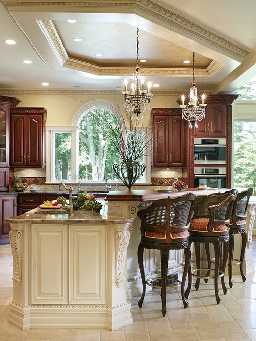 Chiseled Edge Granite Counter Tops Houzz