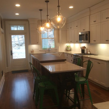 American Foursquare Kitchen: Before & After