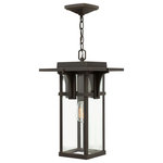 HInkley - Hinkley Manhattan Medium Hanging Lantern, Oil Rubbed Bronze - Manhattan is a classic update to the traditional train station lantern. The hand-painted Oil Rubbed Bronze finish complements the clean lines of its durable die cast construction.