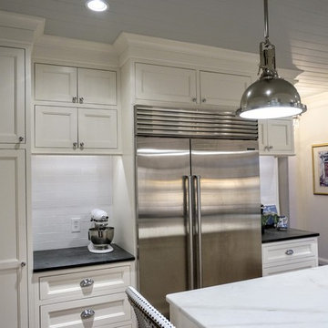 Historic District White Kitchen
