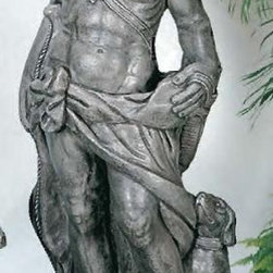 Apollo The Hunter Statue - Garden Statues And Yard Art