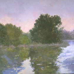 Lake Morning - Paintings